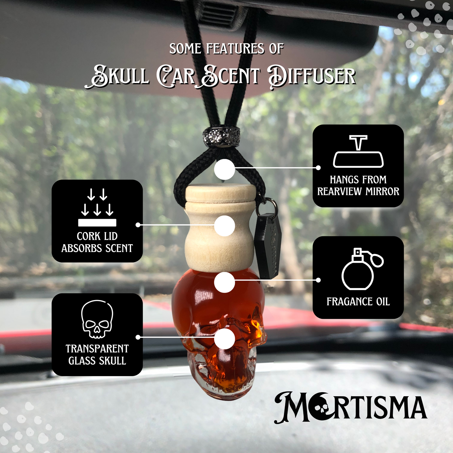 Boneyard Bash | Skull-Shaped Car Scent Diffuser