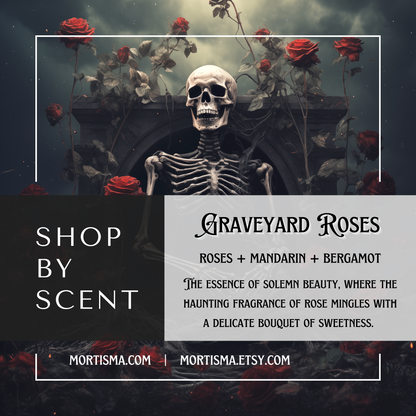 Graveyard Roses | Skull-Shaped Car Scent Diffuser