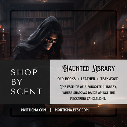 Haunted Library | Skull-Shaped Car Scent Diffuser