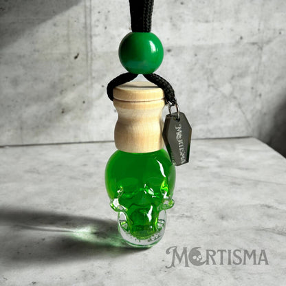 Zombie Green | Skull-Shaped Car Scent Diffuser