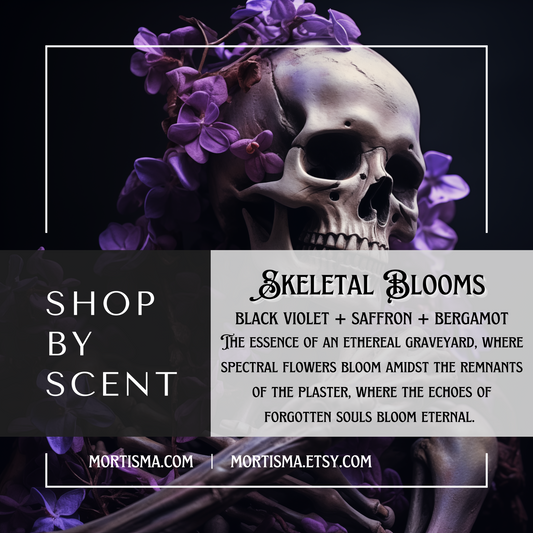 Skeletal Blooms | Skull-Shaped Car Scent Diffuser