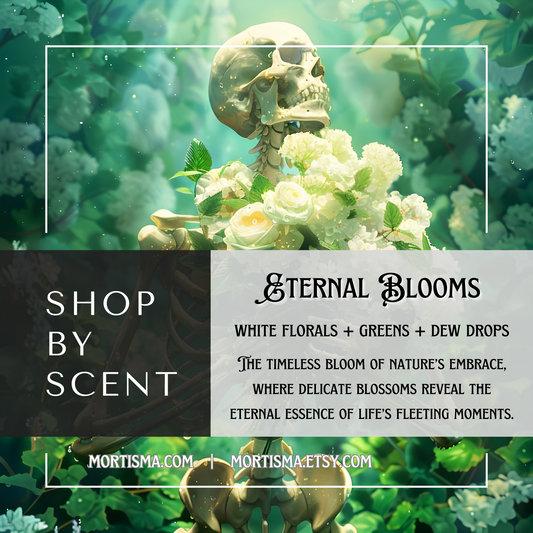 Eternal Blooms | Skull-Shaped Car Scent Diffuser